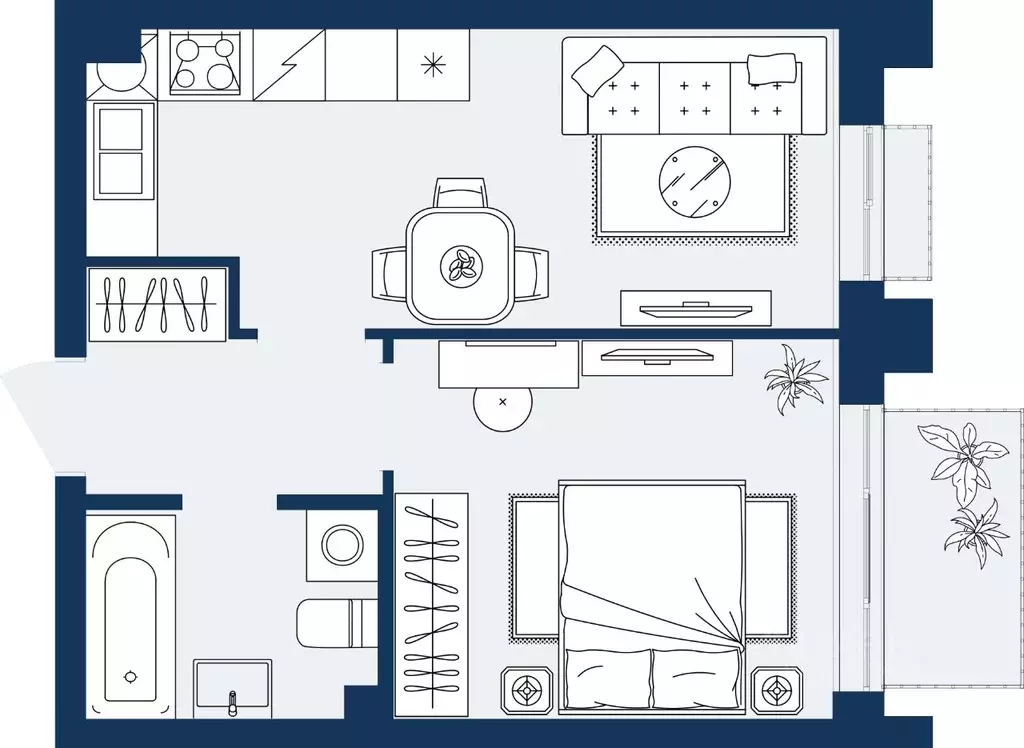 1-к кв. Дагестан, Махачкала Ипподром мкр,  (35.52 м) - Фото 1