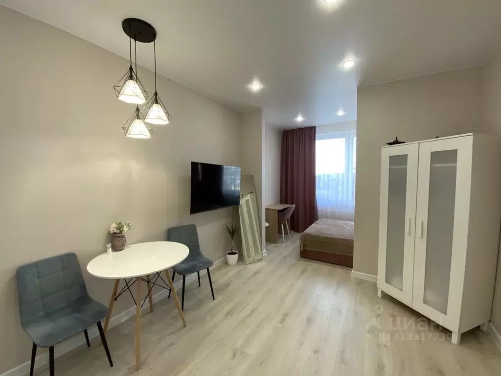 Студия Тюменская область, Тюмень ул. Фармана Салманова, 5 (27.0 м) - Фото 2