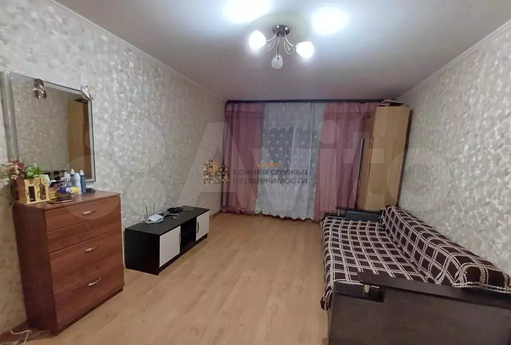 1-к. квартира, 34 м, 1/6 эт. - Фото 1