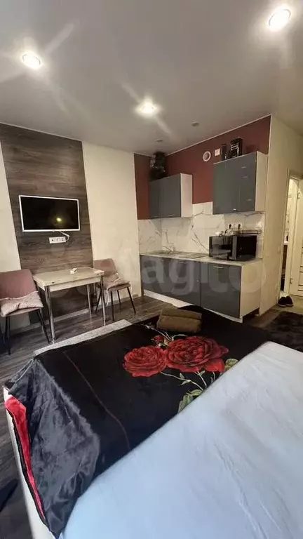 Апартаменты-студия, 43,9 м, 2/9 эт. - Фото 1