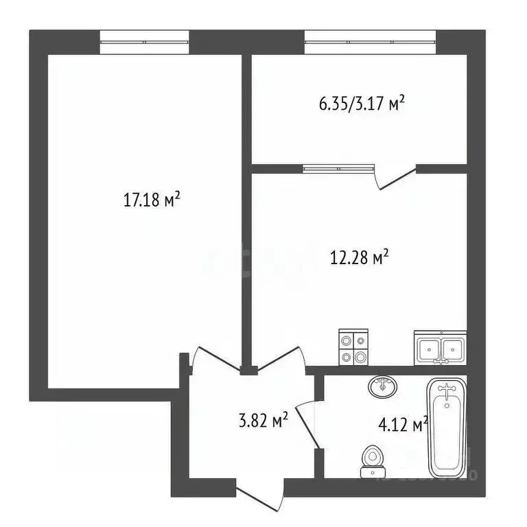 1-к кв. Ярославская область, Ярославль ул. Маланова, 23 (43.0 м) - Фото 2