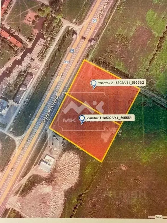 Участок в Санкт-Петербург пос. Александровская, пер. Пушкинский (90.0 ... - Фото 0