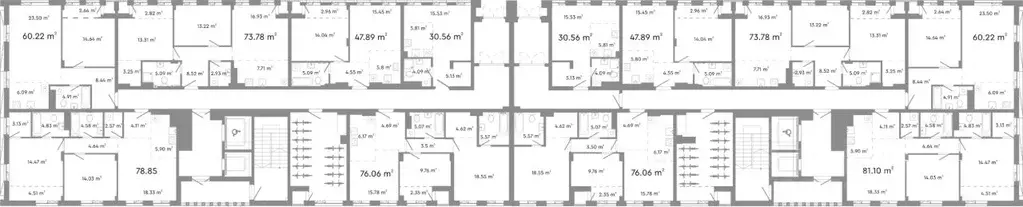 2-к кв. Челябинская область, Челябинск ул. Худякова, 18/2 (73.78 м) - Фото 1