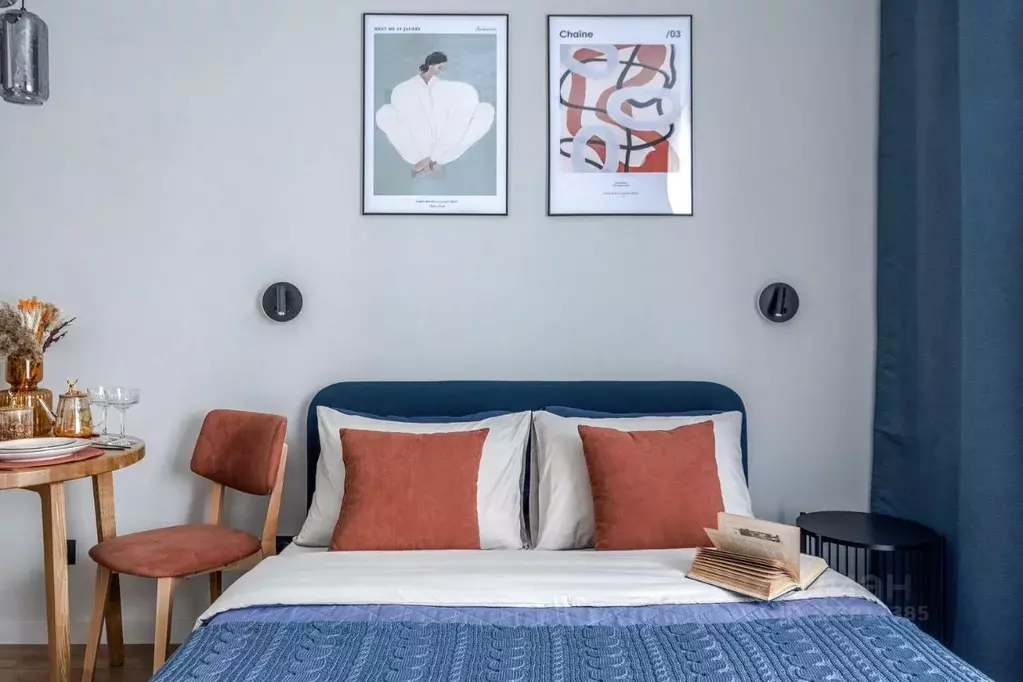 Студия Санкт-Петербург Лесной просп., 23А (27.0 м) - Фото 1