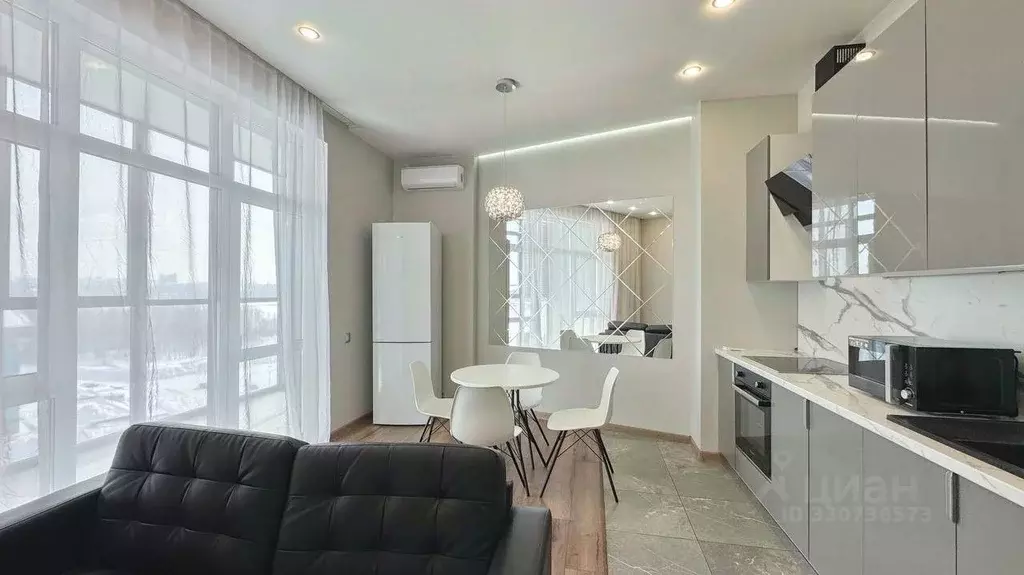 1-к кв. Татарстан, Казань Чистопольская ул., 88 (55.0 м) - Фото 2