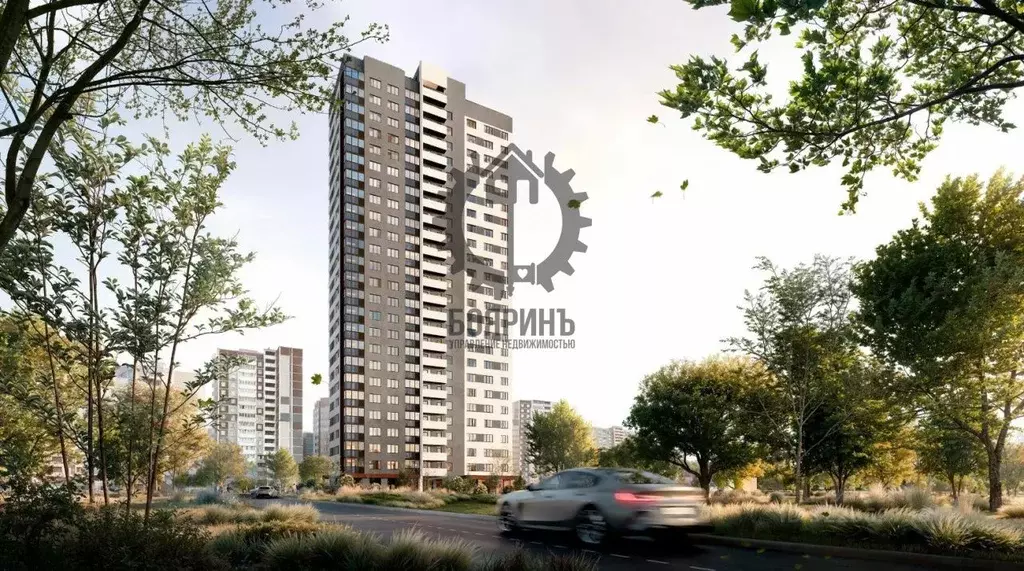 Студия Свердловская область, Екатеринбург ул. Викулова (31.67 м) - Фото 1