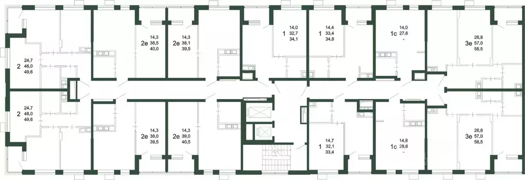 1-к кв. Воронежская область, Воронеж бул. Содружества, 6 (34.3 м) - Фото 2
