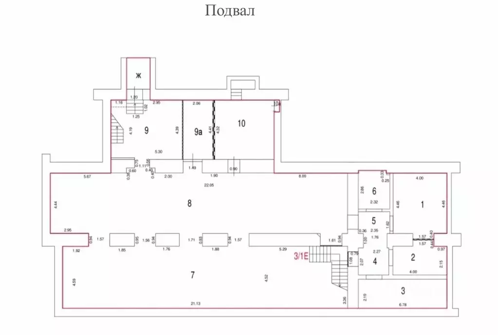 Помещение свободного назначения в Москва Краснопрудная ул., 22-24 (320 ... - Фото 2