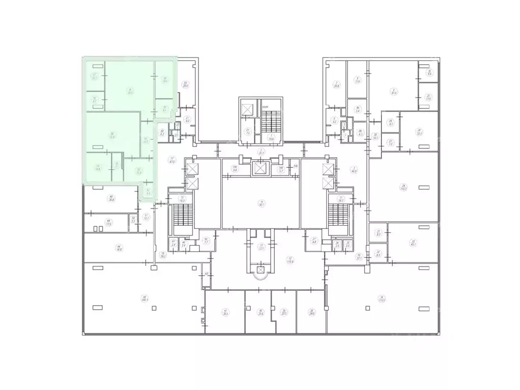 Офис в Москва Волгоградский просп., 43к3 (243 м) - Фото 2