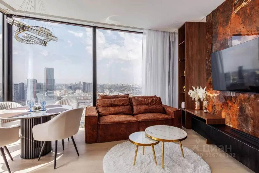 3-к кв. Москва Краснопресненская наб., 14Ак2 (85.0 м) - Фото 1