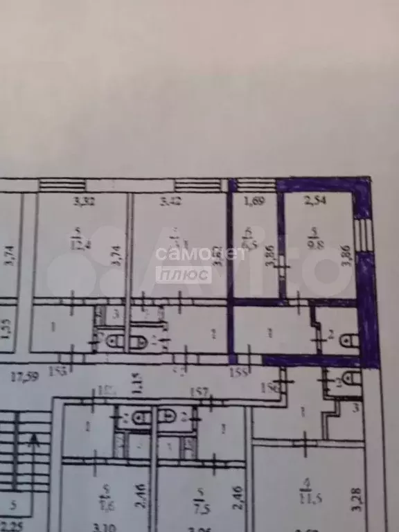 2-к. квартира, 23 м, 5/5 эт. - Фото 0