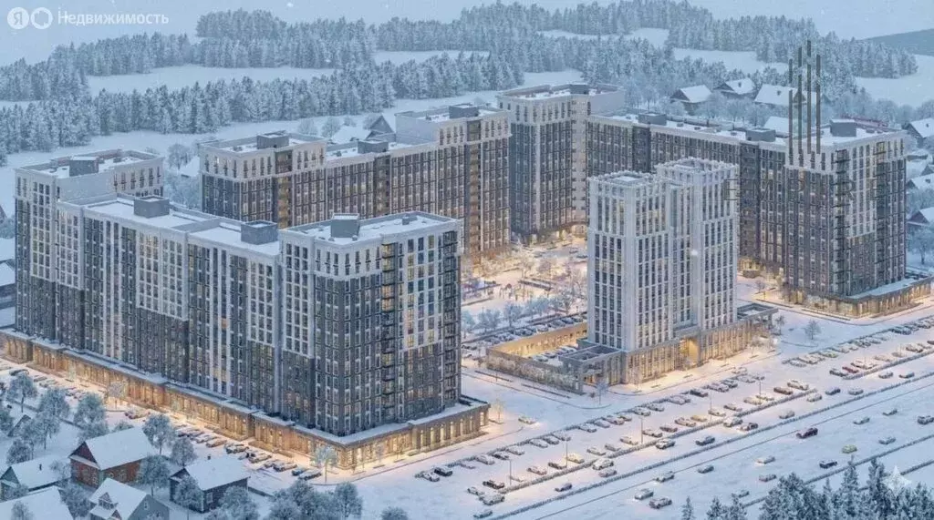 2-комнатная квартира: Аргун, улица А.А. Кадырова, 62А (47.19 м) - Фото 0