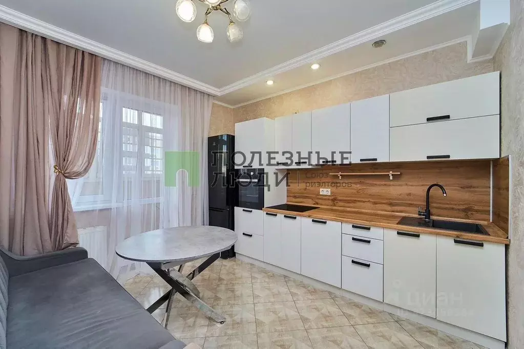 1-к кв. Краснодарский край, Краснодар Стахановская ул., 1 (41.3 м) - Фото 1