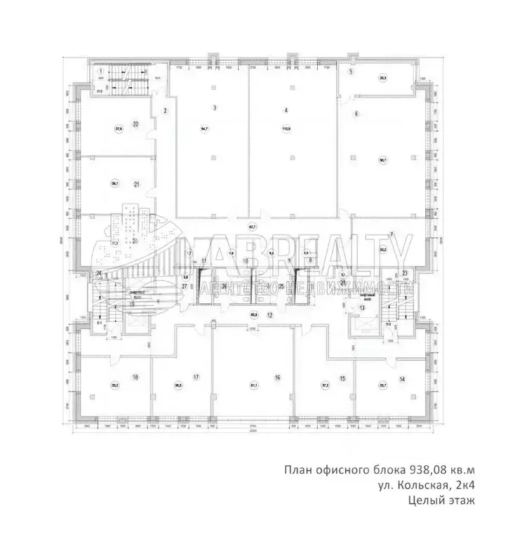 Офис в Москва Кольская ул., 2к4 (938 м) - Фото 2