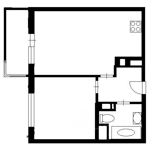 1-к кв. Ленинградская область, Мурино Всеволожский район, бул. ... - Фото 2