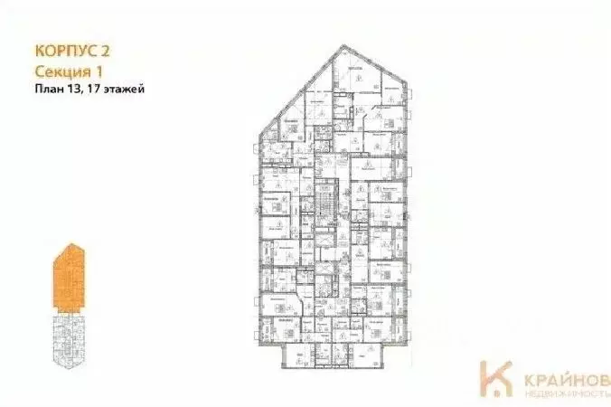 1-к кв. Воронежская область, Воронеж наб. Чуева, 7 (40.89 м) - Фото 1