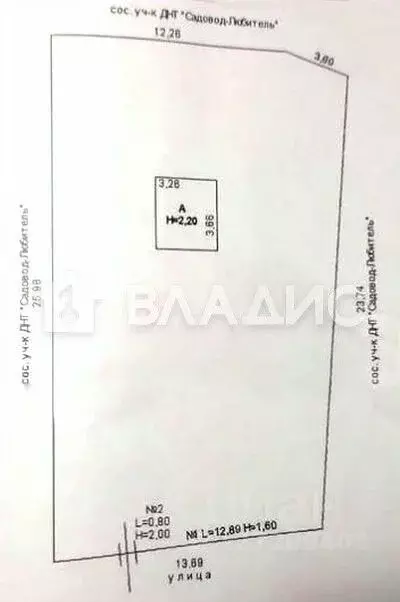 Участок в Ростовская область, Ростов-на-Дону Садовод-Любитель садовое ... - Фото 2