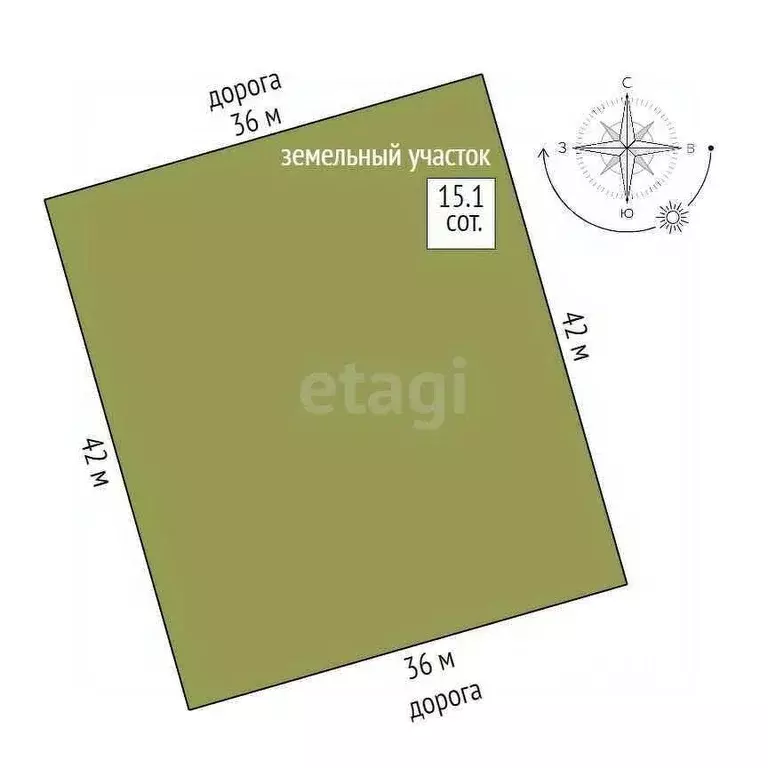 Участок в Свердловская область, Слободо-Туринский район, ... - Фото 2