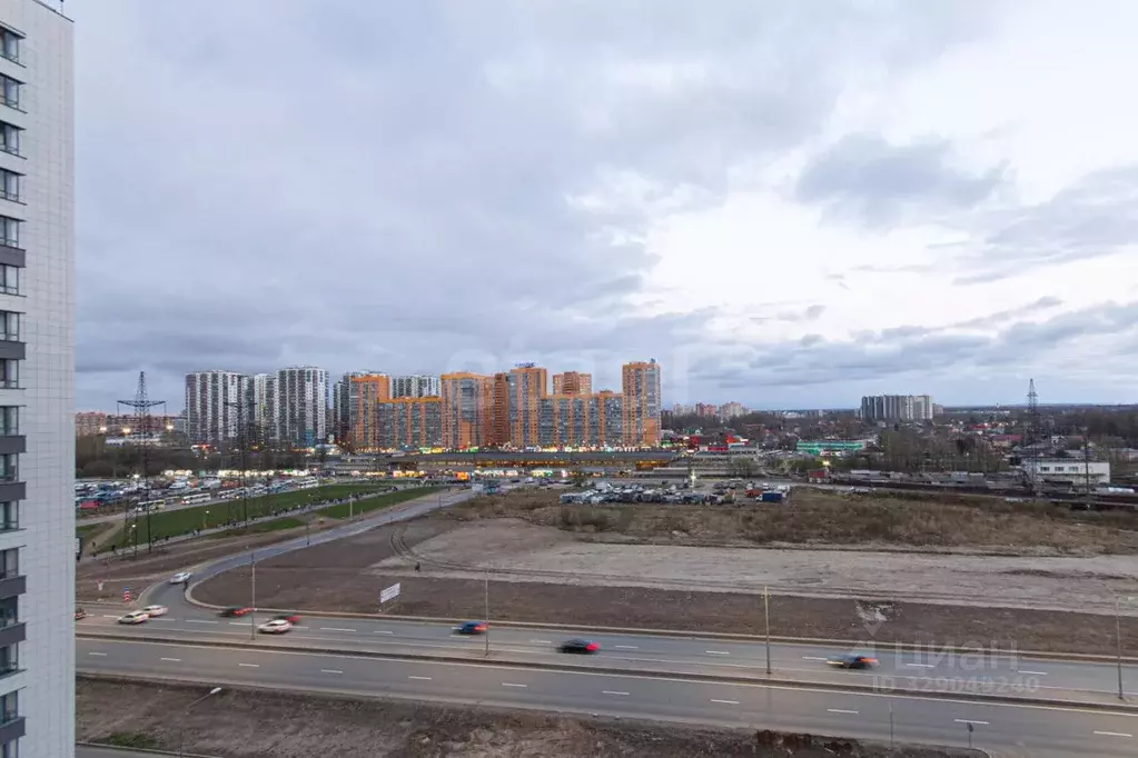 1-к кв. Ленинградская область, Мурино Всеволожский район, просп. ... - Фото 2