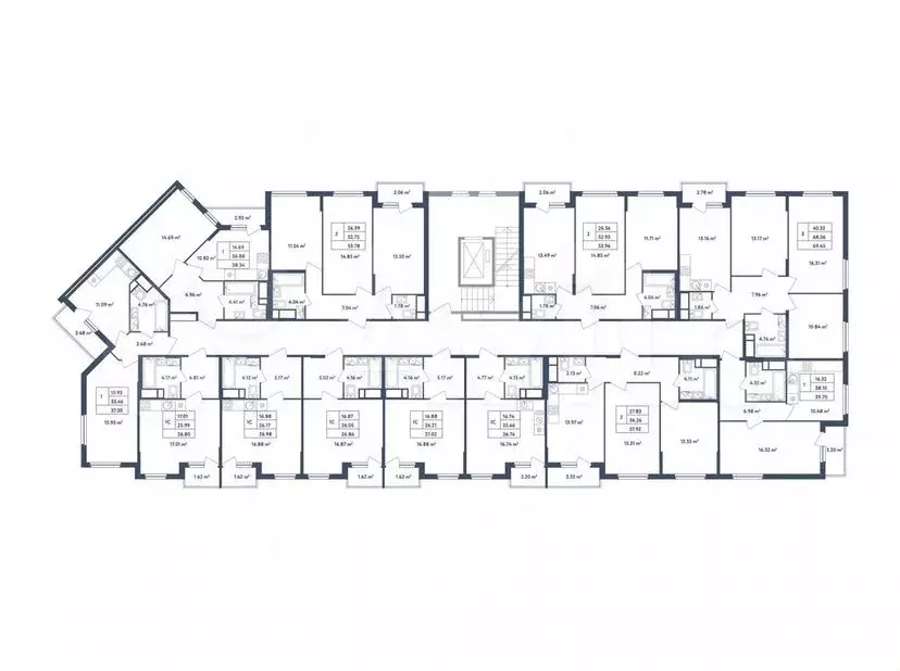 Квартира-студия, 27м, 4/4эт. - Фото 1