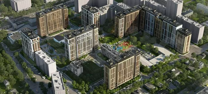 3-к. квартира, 72 м, 7/18 эт. - Фото 1