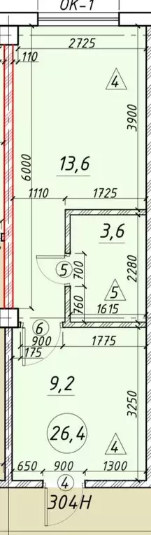 2-к кв. Волгоградская область, Волгоград Коммунистическая ул., 24 ... - Фото 2