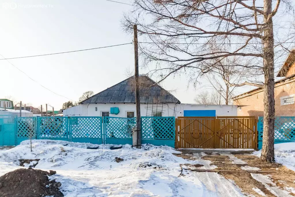 Дом в Комсомольск-на-Амуре, посёлок Зелёный, улица Спартака, 14 (43.7 ... - Фото 1