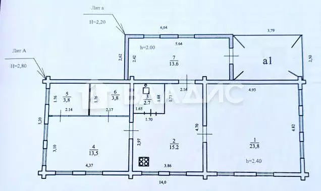 Дом в Башкортостан, Стерлитамакский район, Отрадовский сельсовет, д. ... - Фото 2