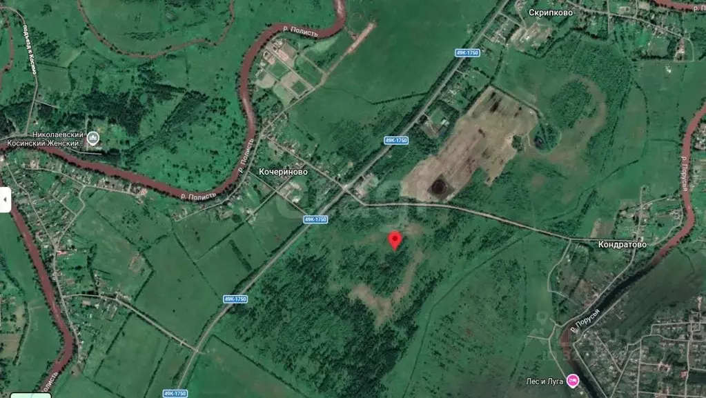 Участок в Новгородская область, Старорусский район, Ивановское с/пос, ... - Фото 1