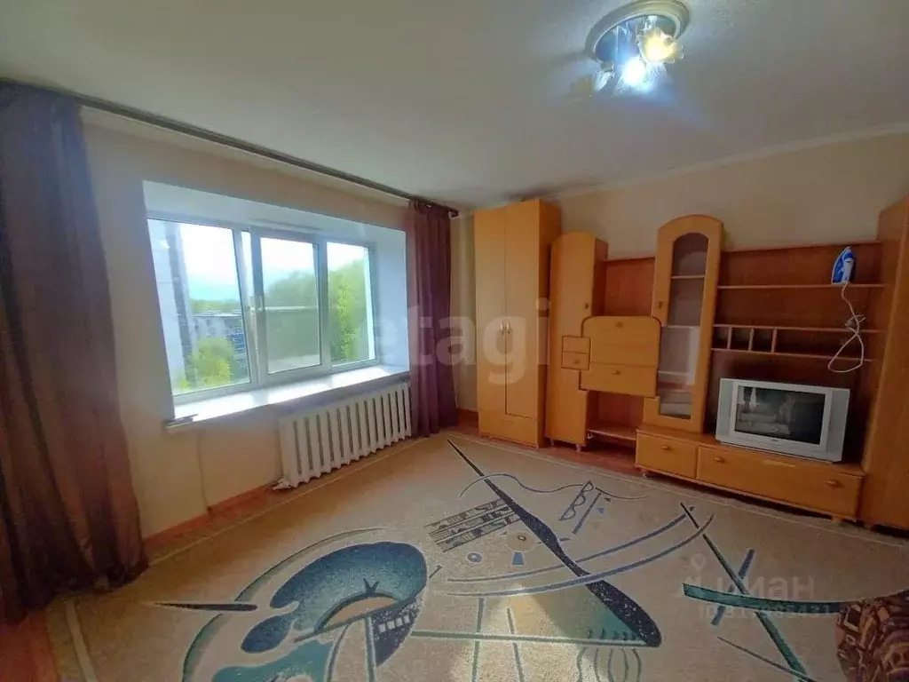 1-к кв. Хабаровский край, Комсомольск-на-Амуре ул. Орджоникидзе, 19 ... - Фото 0