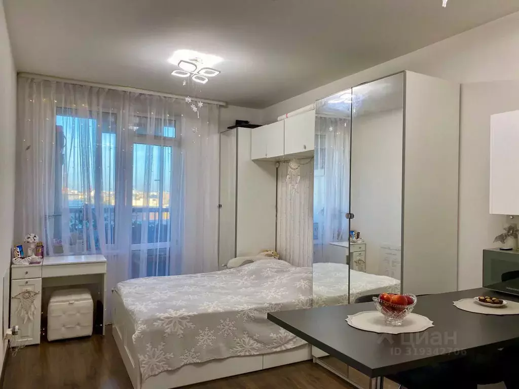 Студия Санкт-Петербург Новолитовская ул., 12 (25.0 м) - Фото 0