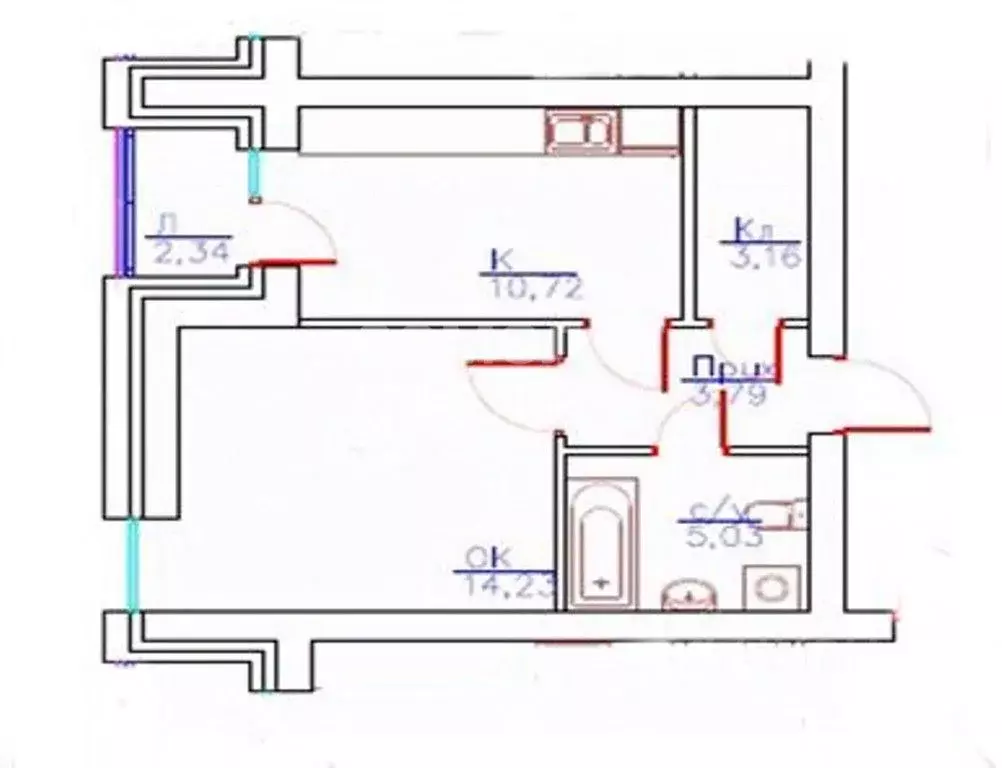 1-к кв. Новосибирская область, Новосибирск Большевистская ул., 126 ... - Фото 2