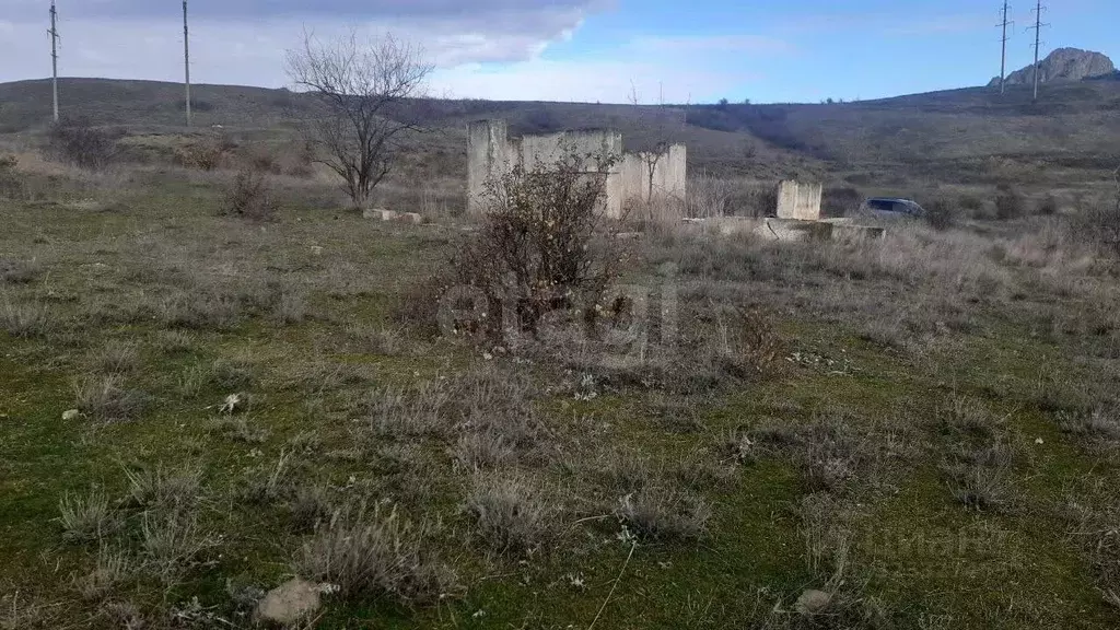 Участок в Крым, Феодосия муниципальный округ, Щебетовка пгт  (8.0 ... - Фото 1