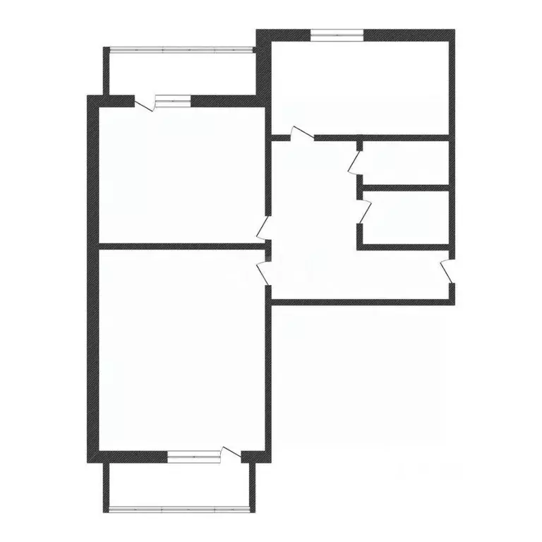 2-к кв. Белгородская область, Белгород ул. Есенина, 12 (50.3 м) - Фото 1
