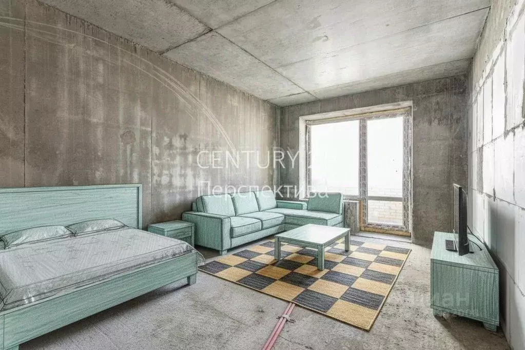 1-к кв. Московская область, Дзержинский ул. Доркина, 6 (60.9 м) - Фото 1