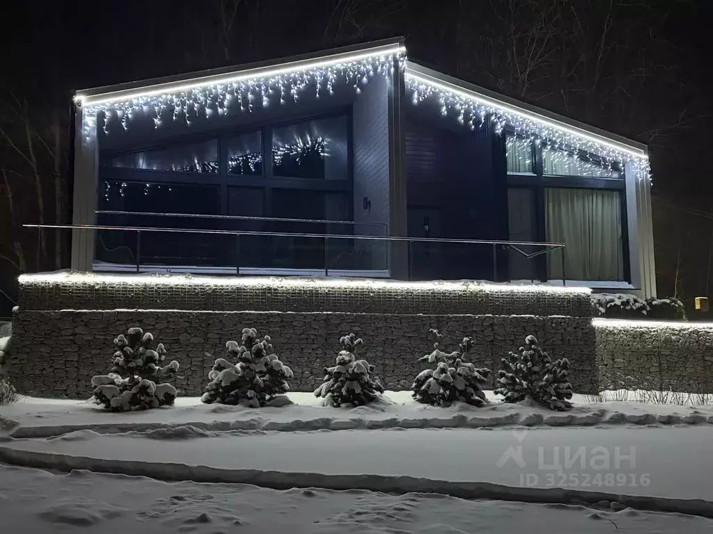 Дом в Ленинградская область, Приозерский район, Плодовское с/пос, пос. ... - Фото 1