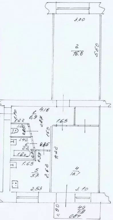 2-к кв. Татарстан, Казань ул. Абжалилова, 3 (47.6 м) - Фото 1