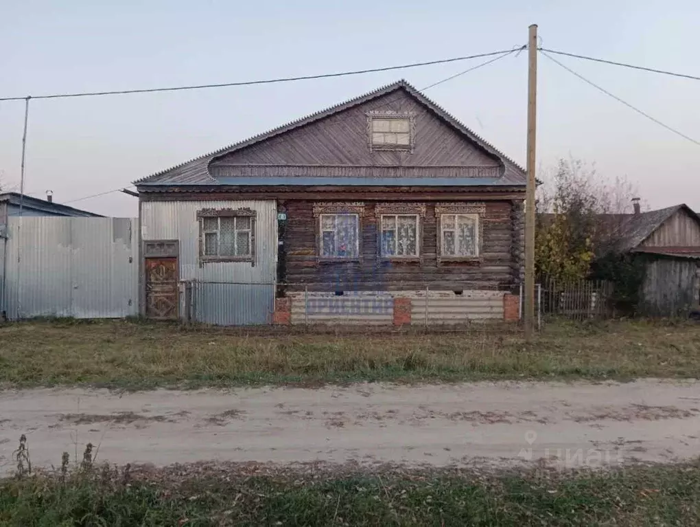 Дом в Чувашия, Алатырский муниципальный округ, с. Сойгино  (58 м) - Фото 0