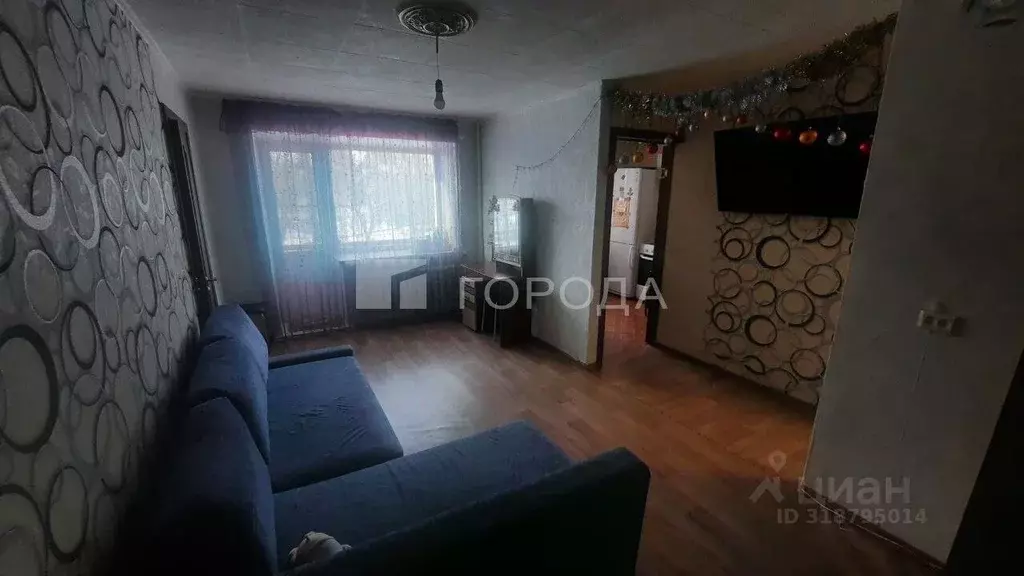 2-к кв. Кемеровская область, Мыски ул. Ленина, 5 (41.3 м) - Фото 0