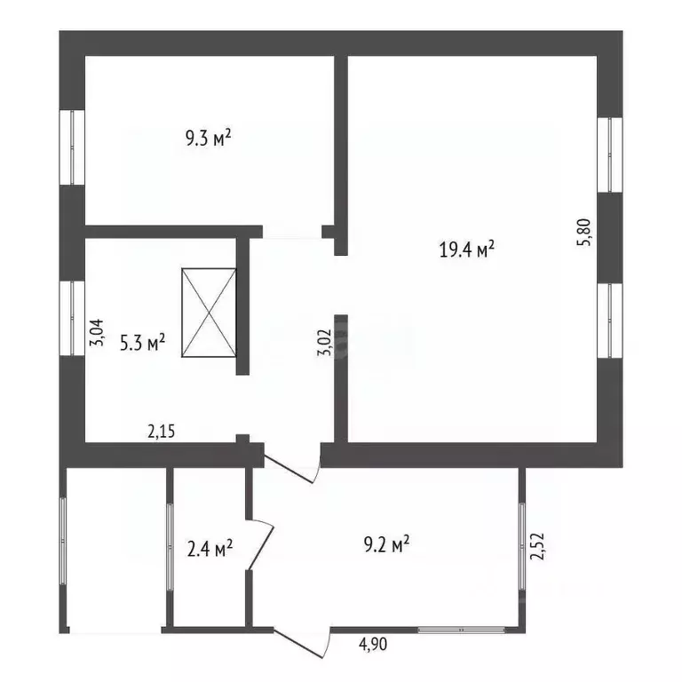 Дом в Амурская область, Ивановский муниципальный округ, с. Среднебелая ... - Фото 2