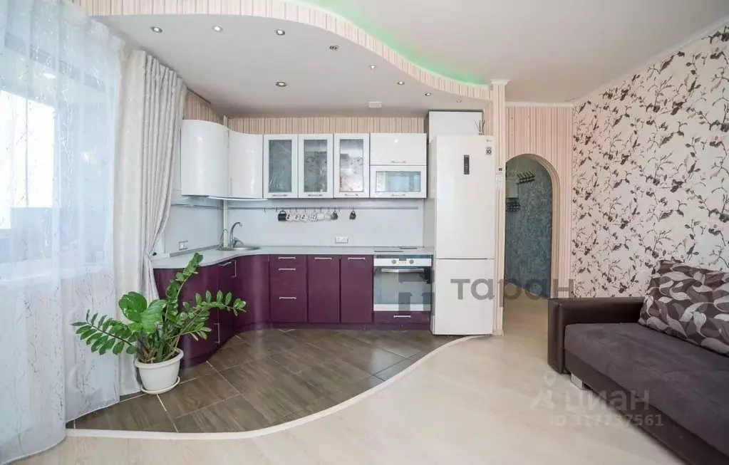 2-к кв. Челябинская область, Челябинск Октябрьская ул., 1 (50.4 м) - Фото 0