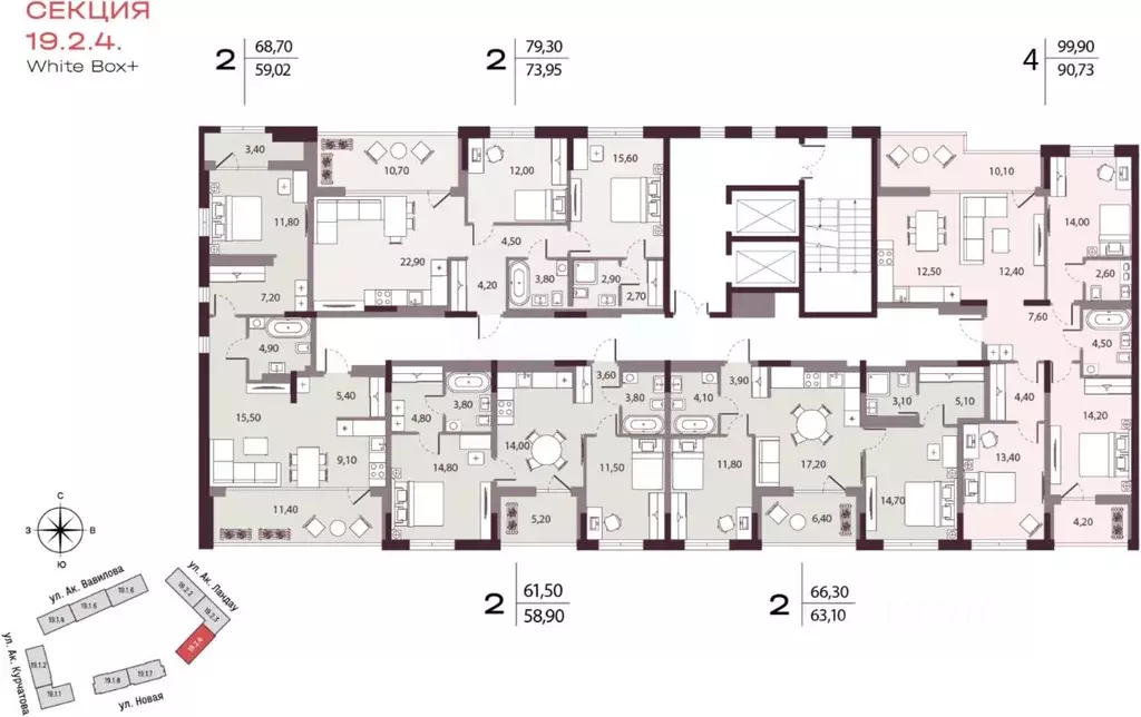 2-к кв. Свердловская область, Екатеринбург ул. Академика Вавилова, 9 ... - Фото 2