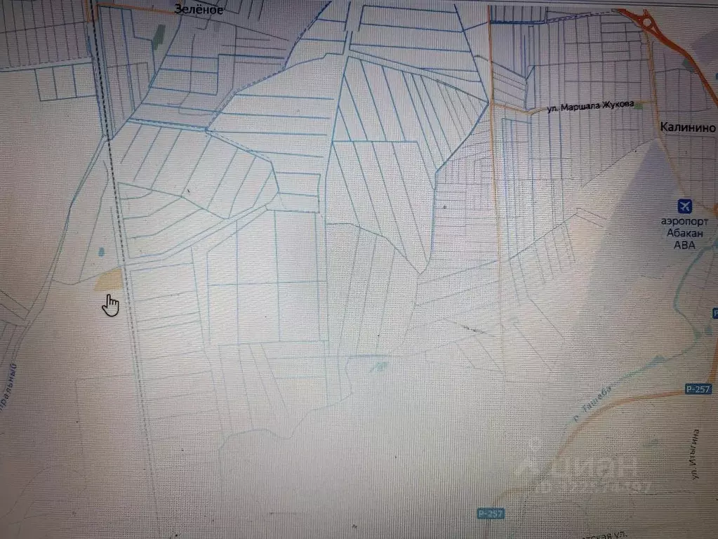 Участок в Хакасия, Усть-Абаканский район, с. Зеленое  (56005.0 сот.) - Фото 1