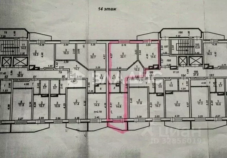 2-к кв. Воронежская область, Воронеж Беговая ул., 223/1 (70.1 м) - Фото 2