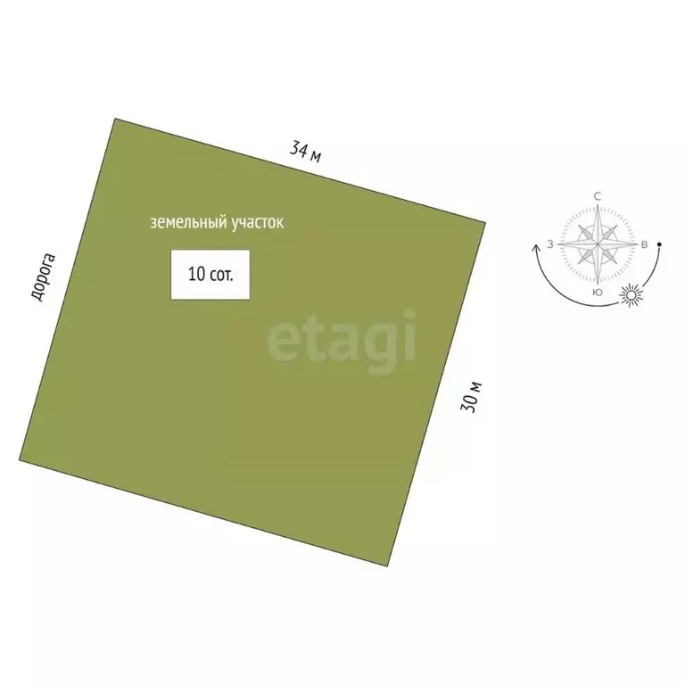 Участок в Калужская область, Перемышльский район, Ахлебинино с/пос, с. ... - Фото 2