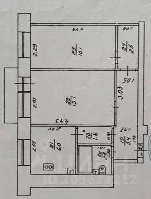 2-к кв. Кировская область, Киров Подгорная ул., 16 (41.5 м) - Фото 1