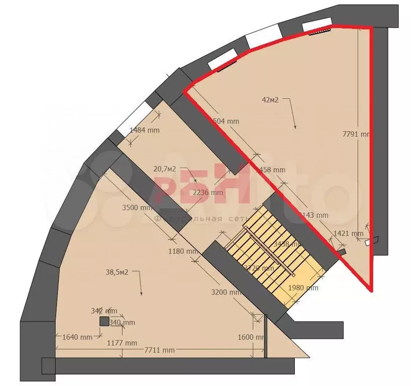 Сдам помещение свободного назначения, 42 м - Фото 0