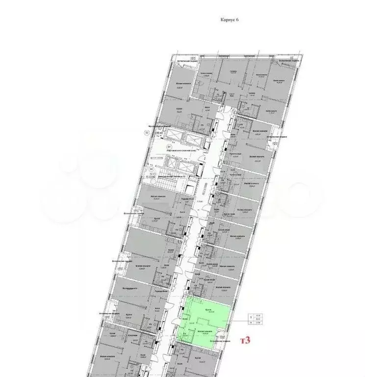 2-к. квартира, 37 м, 22/24 эт. - Фото 0