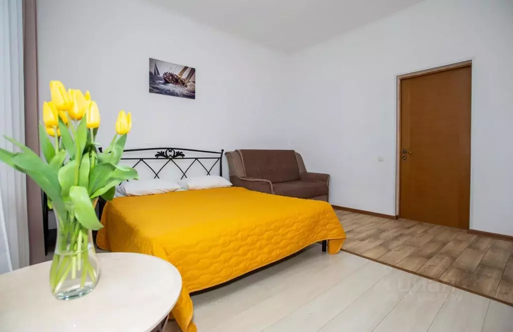 Комната Крым, Феодосия муниципальный округ, Приморский пгт ул. ... - Фото 1