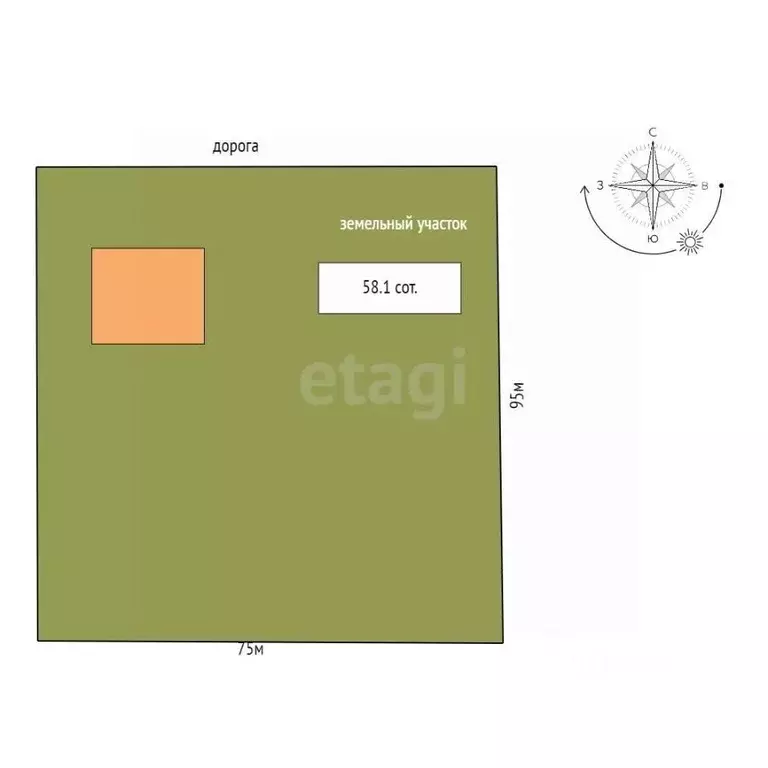 Дом в Ямало-Ненецкий АО, Тарко-Сале Пуровский район, Кедровая ул., 17 ... - Фото 2